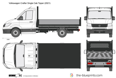 Volkswagen Crafter Single Cab Tipper