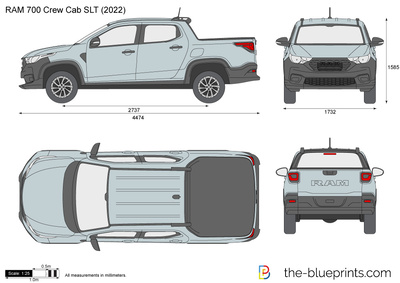 RAM 700 Crew Cab SLT