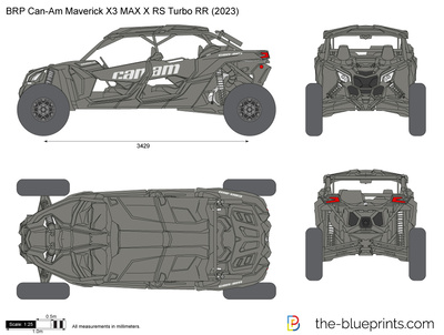 BRP Can-Am Maverick X3 MAX X RS Turbo RR