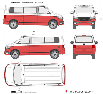 Volkswagen California LWB T6.1