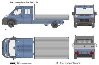 RAM ProMaster Cargo Crew Cab