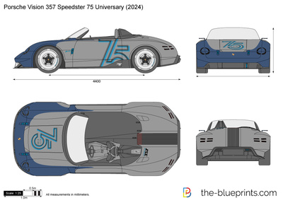 Porsche Vision 357 Speedster 75 Universary (2024)