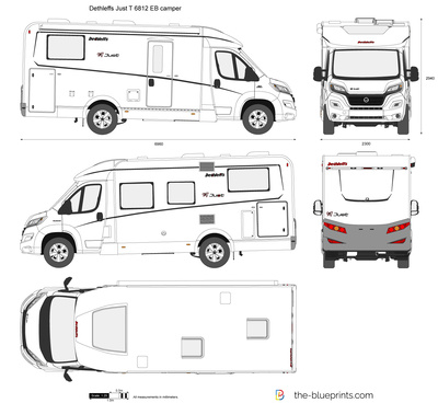 Dethleffs Just T 6812 EB camper