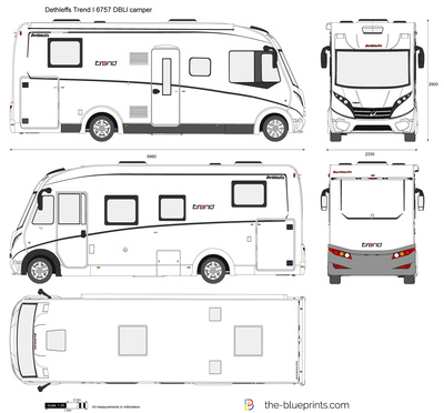 Dethleffs Trend I 6757 DBLl camper