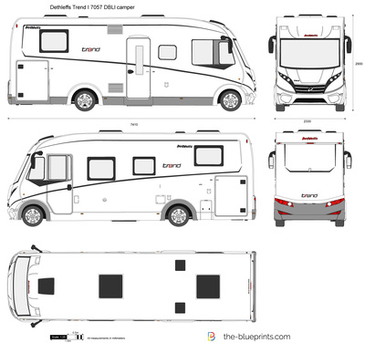 Dethleffs Trend I 7057 DBLl camper