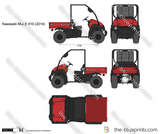 Kawasaki MULE 610