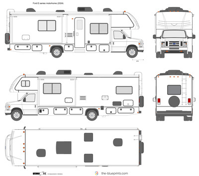 Ford E-series motorhome