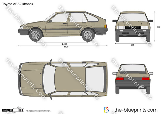 Toyota AE82 liftback