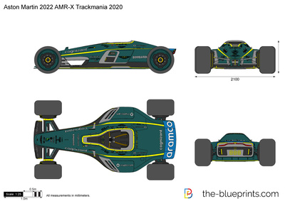 Aston Martin 2022 AMR-X Trackmania 2020