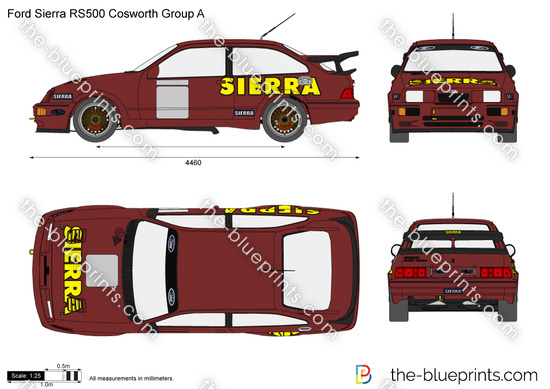 Ford Sierra RS500 Cosworth Group A