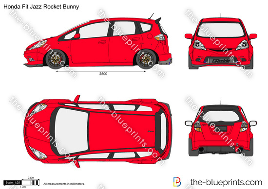 Honda Fit Jazz Rocket Bunny