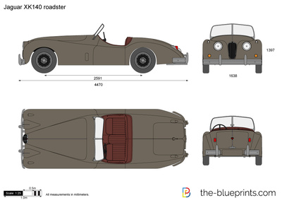 Jaguar XK140 roadster