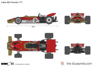 Lotus 49c Formula 1 F1