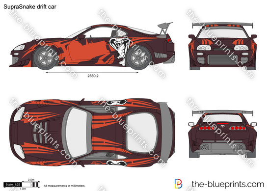 SupraSnake drift car