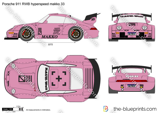 Porsche 911 RWB hyperspeed makko 33