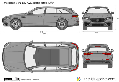 Mercedes-Benz E53 AMG hybrid estate (2024)