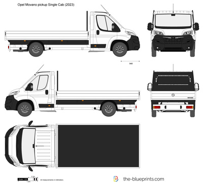 Opel Movano pickup Single Cab