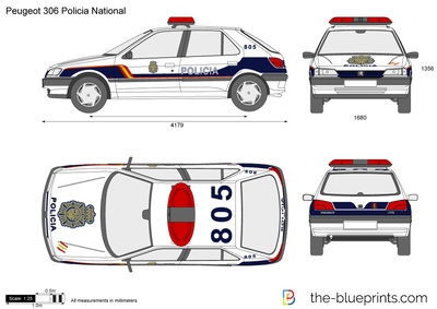 Peugeot 306 Policia National