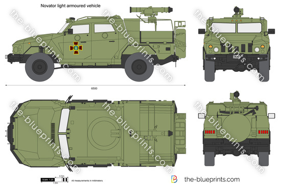 Novator light armoured vehicle