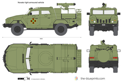 Novator light armoured vehicle
