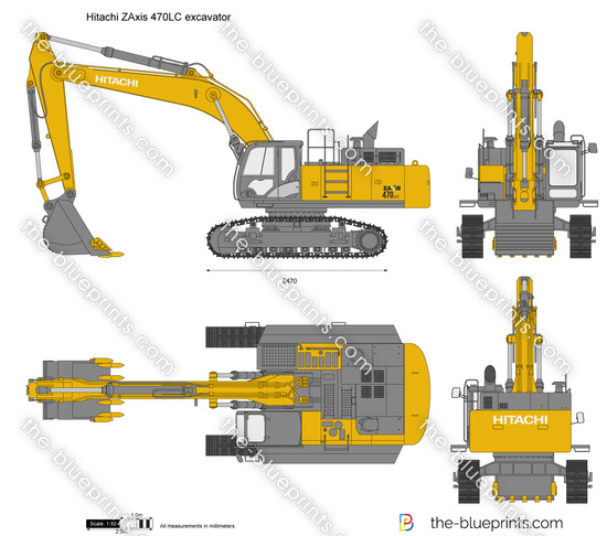 Hitachi ZAxis 470LC excavator