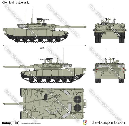 K1A1 Main battle tank