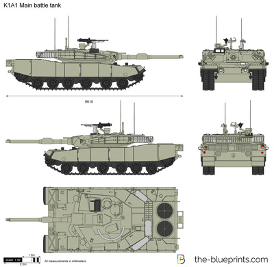 K1A1 Main battle tank