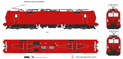Siemens Vectron locomotive