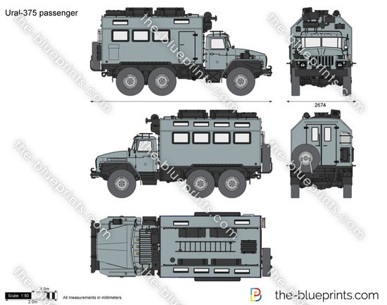 Ural-375 passenger