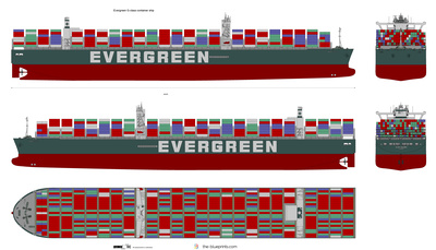 Evergreen G-class container ship