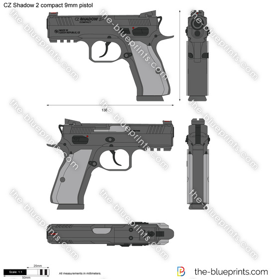 CZ Shadow 2 compact 9mm pistol