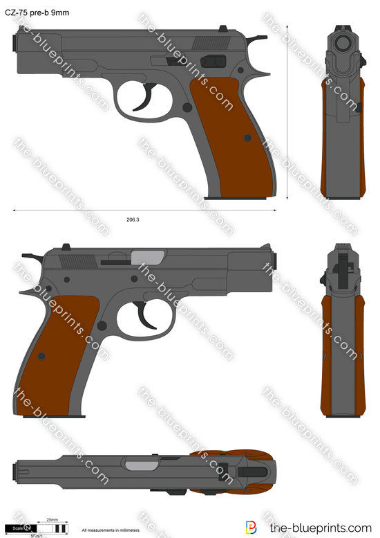 CZ-75 pre-b 9mm