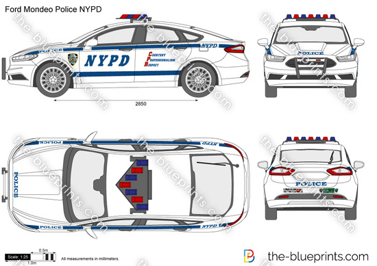 Ford Mondeo Police NYPD