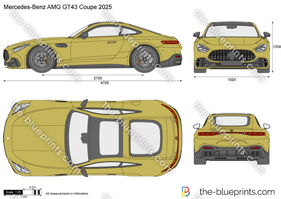 Mercedes-Benz AMG GT43 Coupe 2025