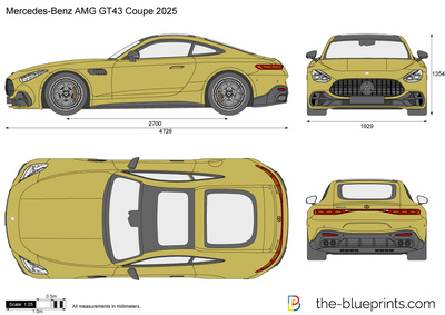 Mercedes-Benz AMG GT43 Coupe 2025