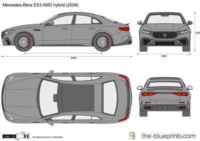 Mercedes-Benz E53 AMG hybrid (2024)