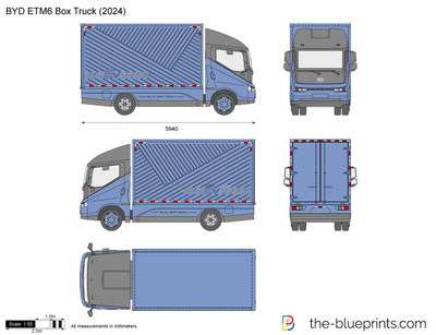 BYD ETM6 Box Truck