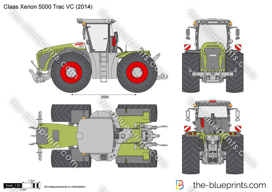 Claas Xerion 5000 Trac VC