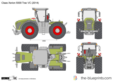 Claas Xerion 5000 Trac VC