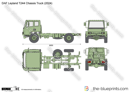 DAF Leyland T244 Chassis Truck