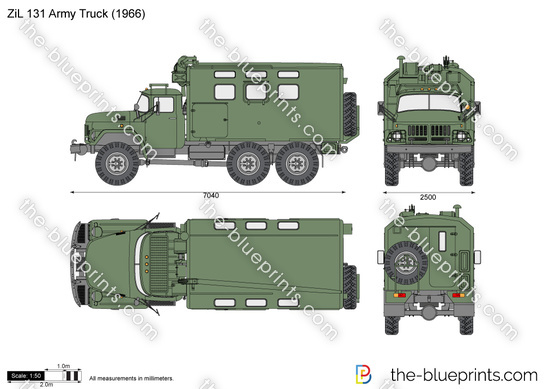 ZiL 131 Army Truck