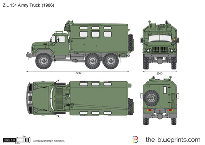 ZiL 131 Army Truck