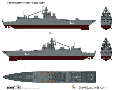 Admiral Gorshkov-class Frigate 22350