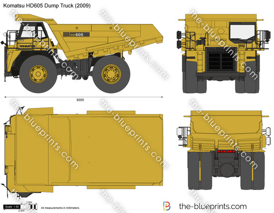 Komatsu HD605 Dump Truck