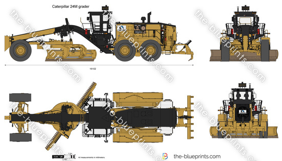 Caterpillar 24M grader