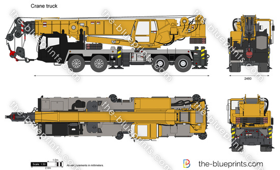 Crane truck