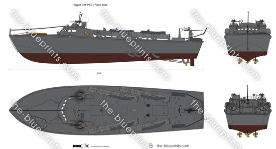 Higgins 78ft PT-71 Patrol boat