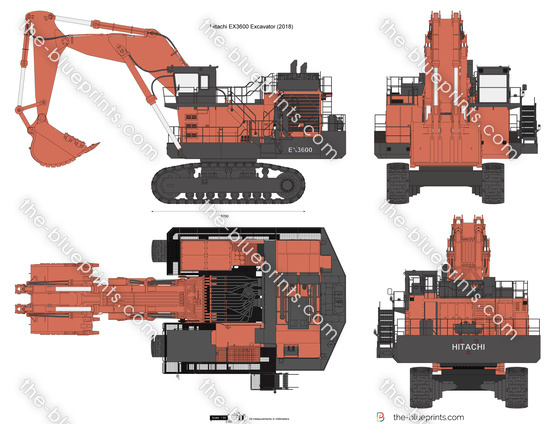 Hitachi EX3600 Excavator