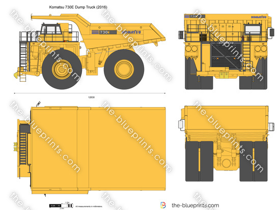 Komatsu 730E Dump Truck