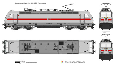 Locomotive Class-146 569-9 DB Fernverkehr